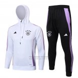 Chandal de Sudadera del Alemania 2024-2025 Blanco