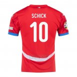 Camiseta Republica Checa Jugador Schick 1ª 2024