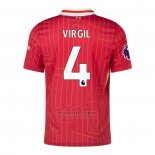 Camiseta Liverpool Jugador Virgil 1ª 2024-2025