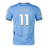 Camiseta Manchester City Jugador Doku 1ª 2024-2025