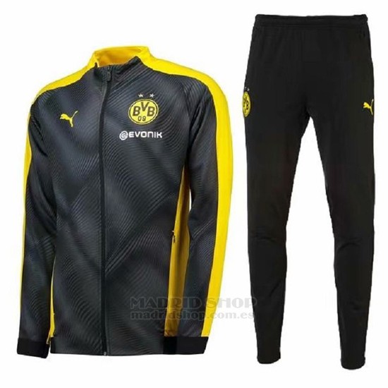 Chandal del Borussia Dortmund 2019-2020 Negro - madridshop
