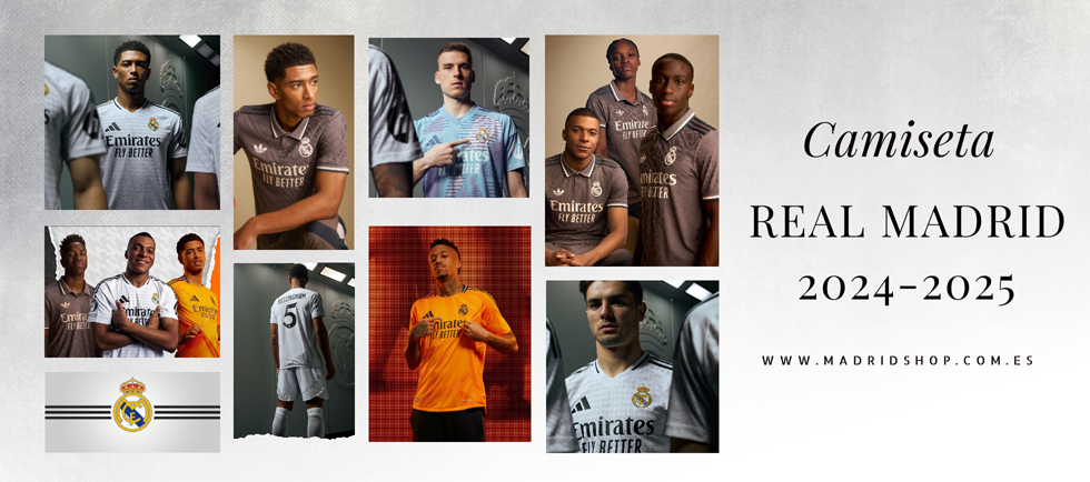 Camisetas Real Madrid 2024-2025