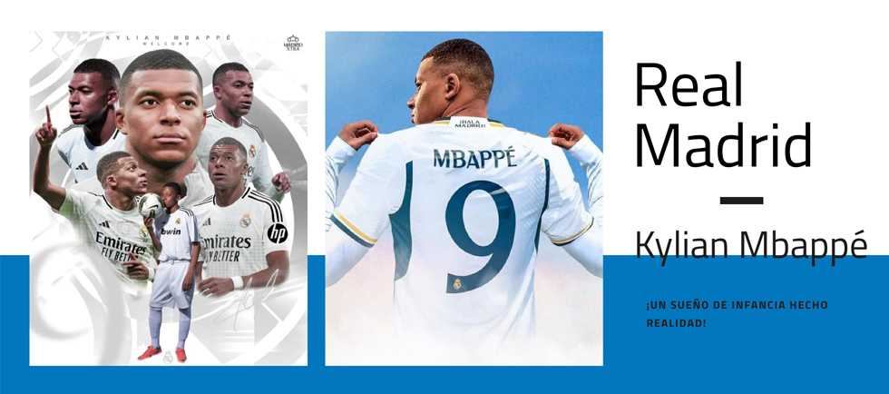 Camisetas Real Madrid Mbappe