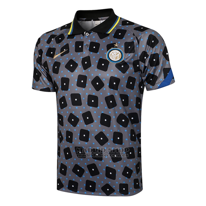 Polo Inter Milan 2021-2022 Gris - madridshop